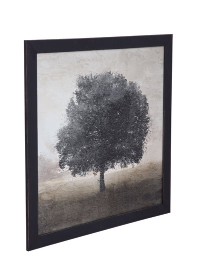 Imagine - Framed Wall Art - Dark Gray