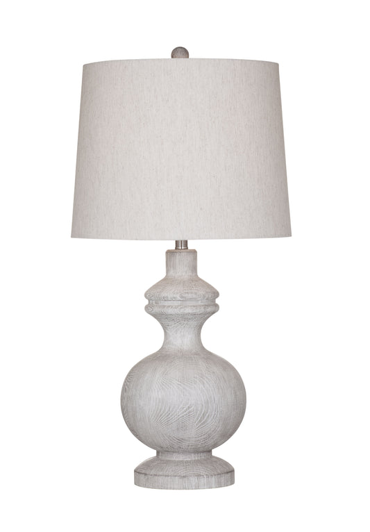 Krishina - Table Lamp - White Wash