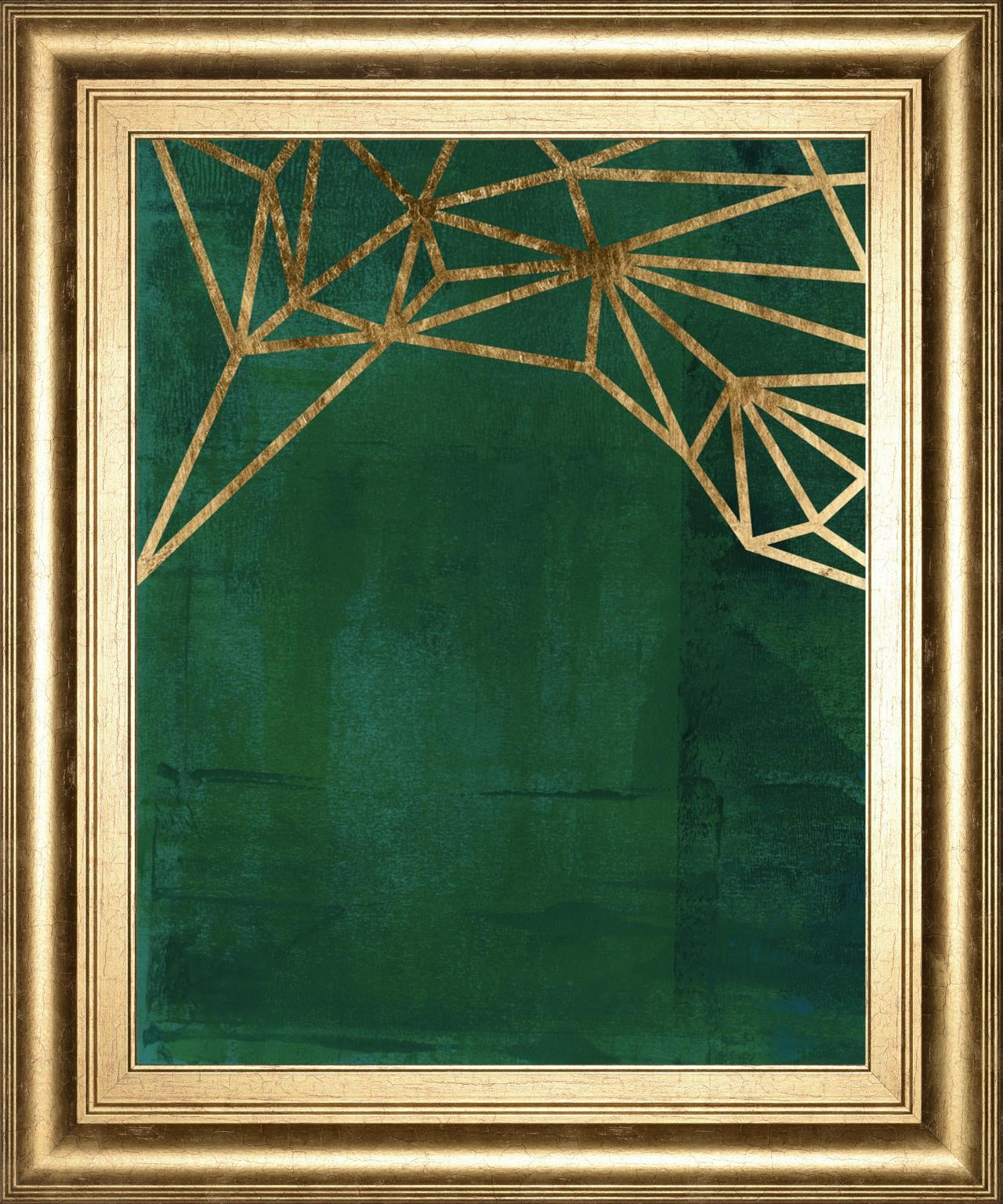 22x26 Jungle Web II By Jacob Green - Green