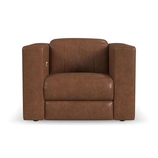 Austin - Power Recliner with Power Headrest - Dark Brown