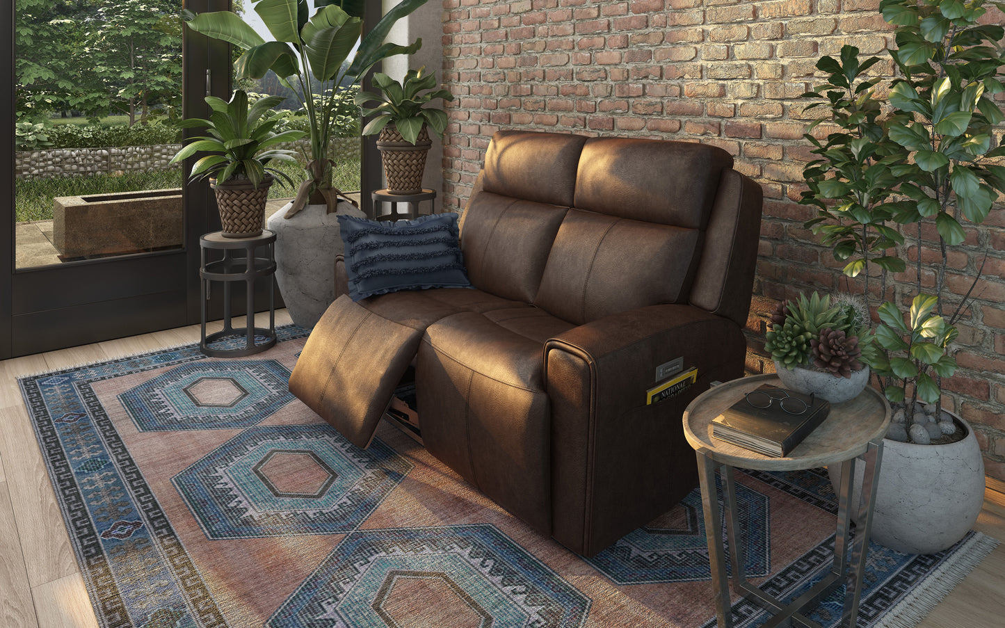 Barnett - Reclining Loveseat