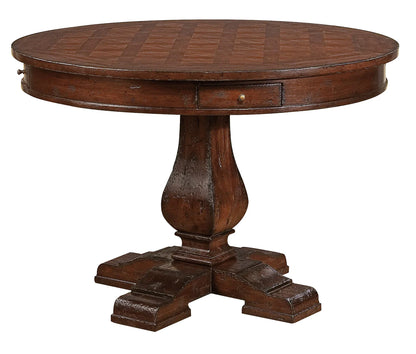 Hekman Mahogany Diamond Band Pub Game Table