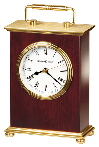 Rosewood Bracket Tabletop Accent Clock