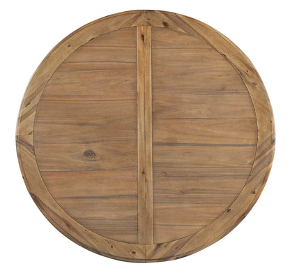 Hekman Wellington Hall Round Acacia Dining Table