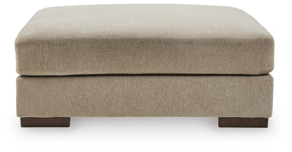 Linenhause - Oversized Accent Ottoman - Dune