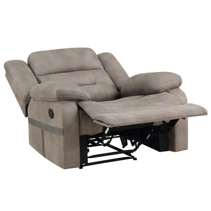 Abilene - Manual Reclining Chair - Tan