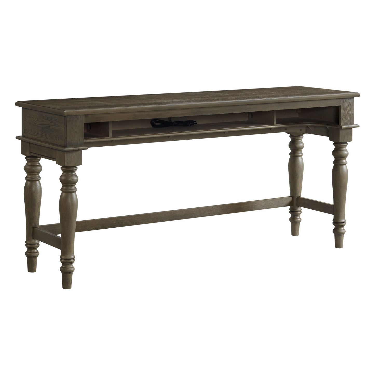 Balboa Park - Sofa Bar Table - Roasted Oak