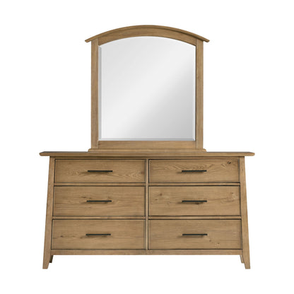 Jackson - Mirror - Golden Oak
