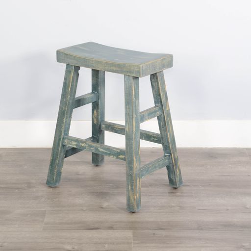 Marina - Stool With Wood Seat