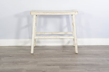 Marina - Bench With Wood Seat