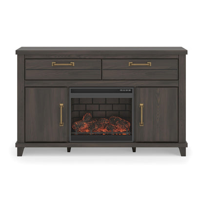 Brazen Valley - TV Stand With Fireplace Option