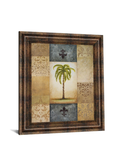 Fantasy Palm Il By Michael Marcon - Framed Print Wall Art - Green