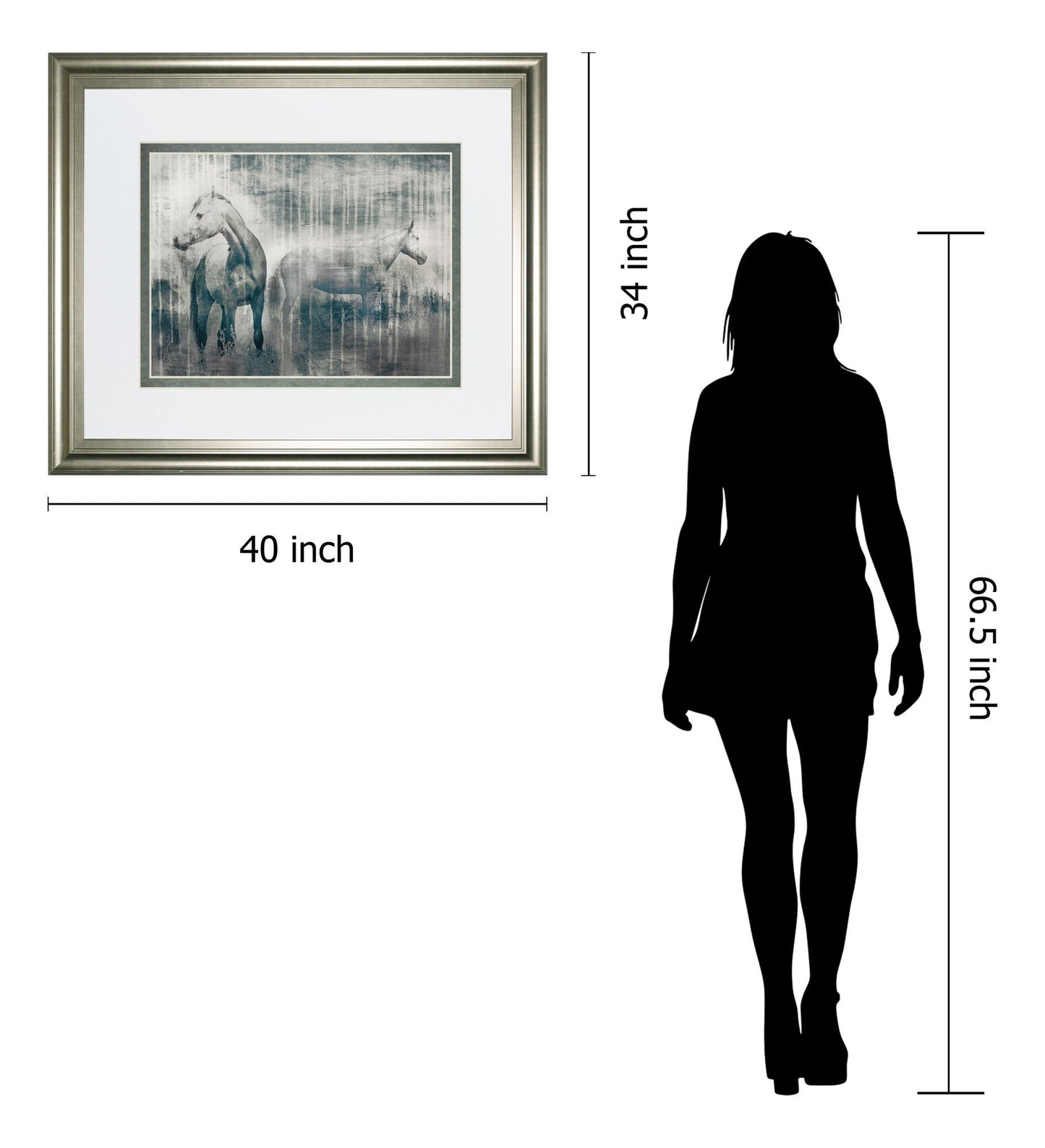 Grey Serenade By Edward Selkirk - Framed Print Wall Art - Dark Gray