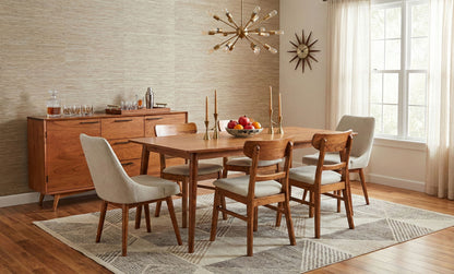 American Modern - Wood Sideboard Buffet - Cinnamon