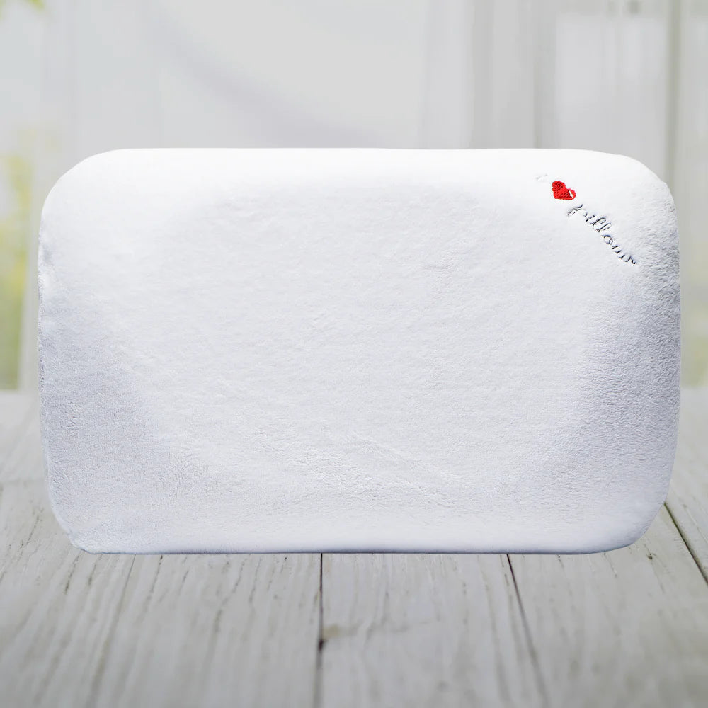 Fleece Cover Memory Foam Pillow