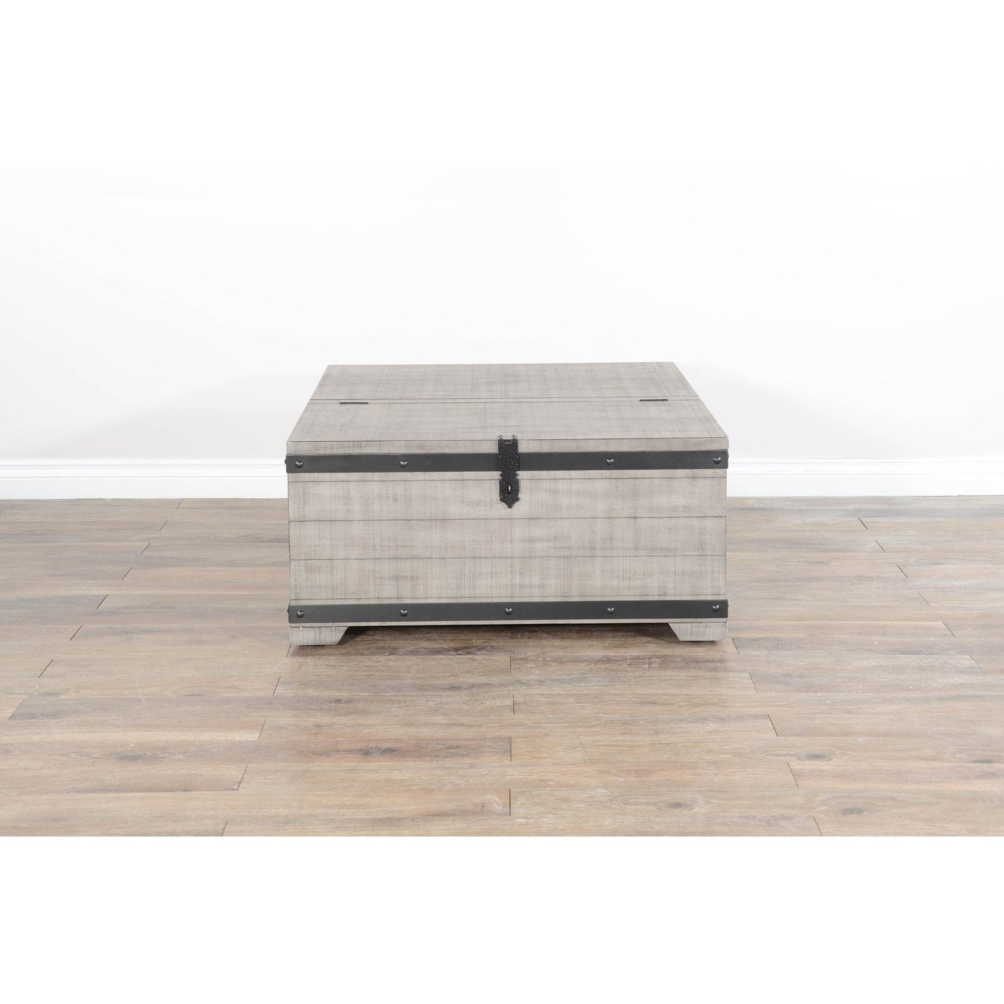 Alpine - Coffee Table With Lift Top And Casters - Gray