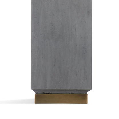 Broad - Peak Table Lamp - Gray