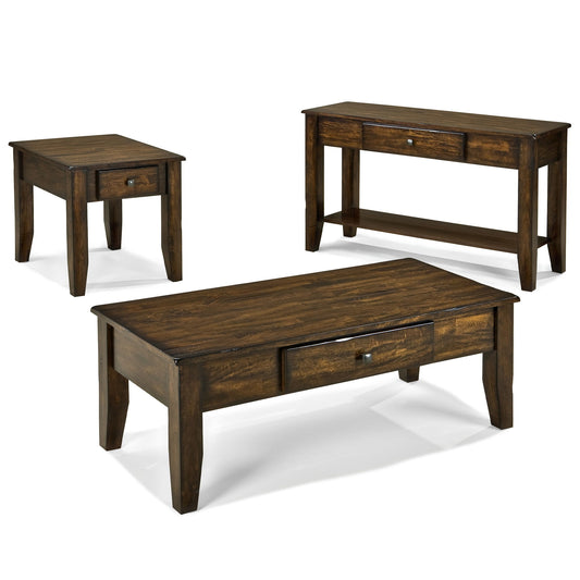 Kona - End Table - Raisin