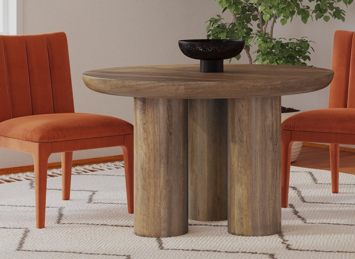 Napa - Dining Table - Rich Brown Mango