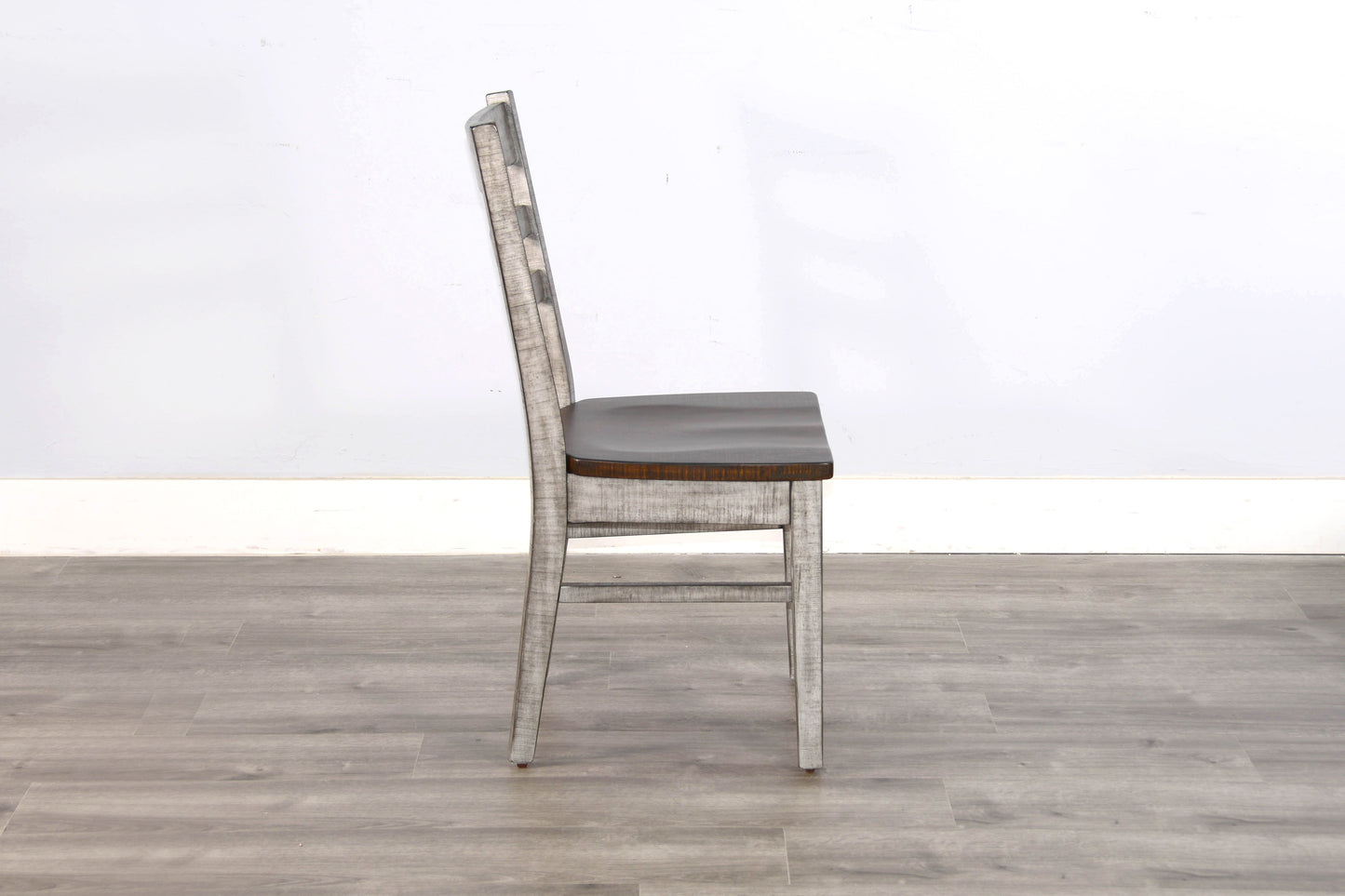 Homestead Hills - Ladderback Chair - Dark Brown