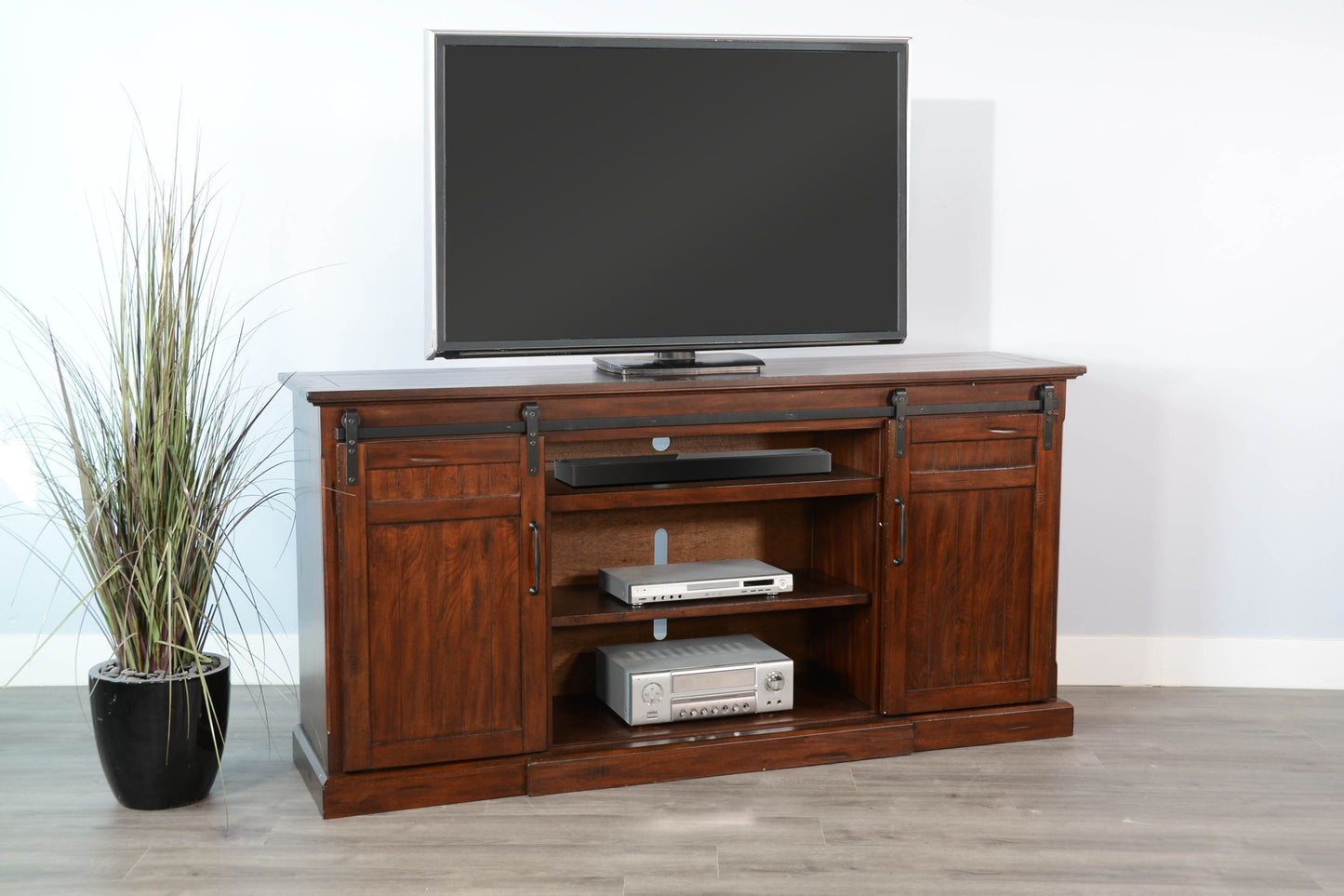 Tuscany - TV Console - Vintage Mocha