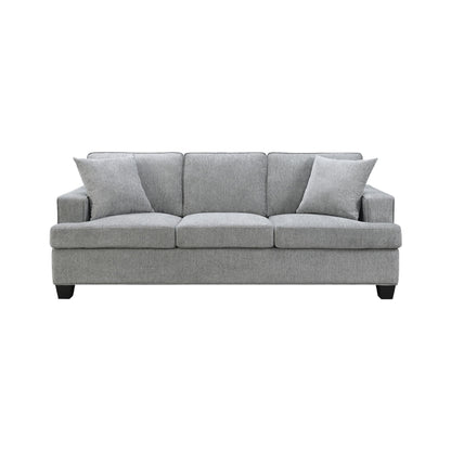 Baldwin - Sofa With 2 Pillows - Dalton Graphite