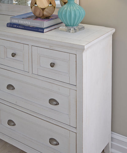 Heron Cove - Drawer Dresser - Chalk White