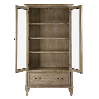 Lancaster - Door Bookcase - Dove Tail Grey