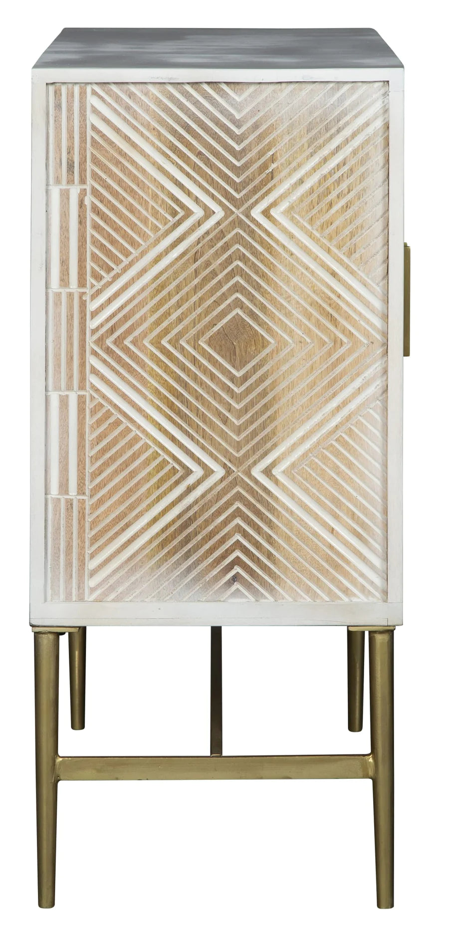 Hekman White Diamond Accent Cabinet