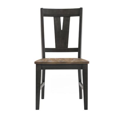 Harper - Splat Chair - Brushed Brown / Pecan