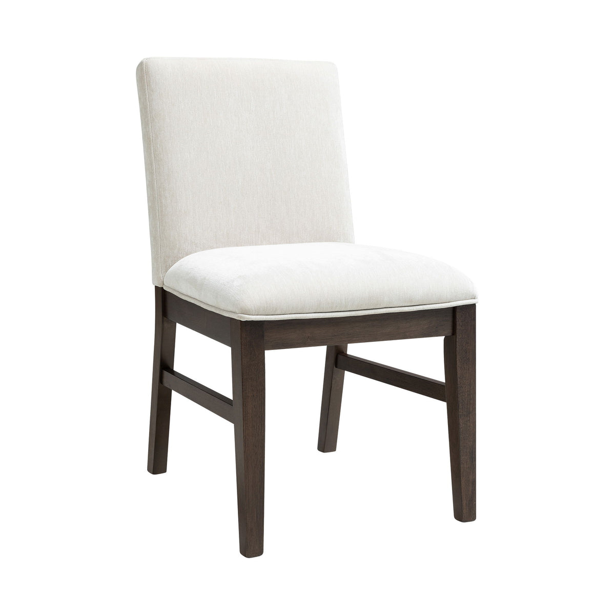 West End - Parson Chair With Ivory Upholstery