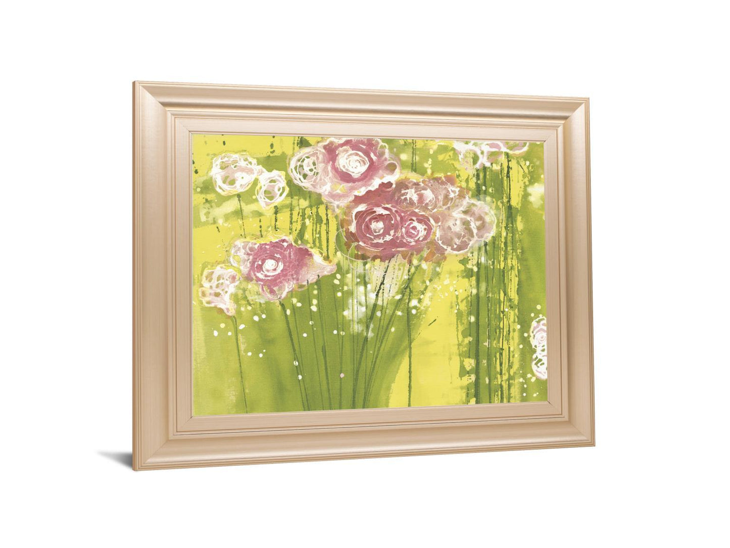 Spring Garden By Clusiau, A.C. - Framed Print Wall Art - Green