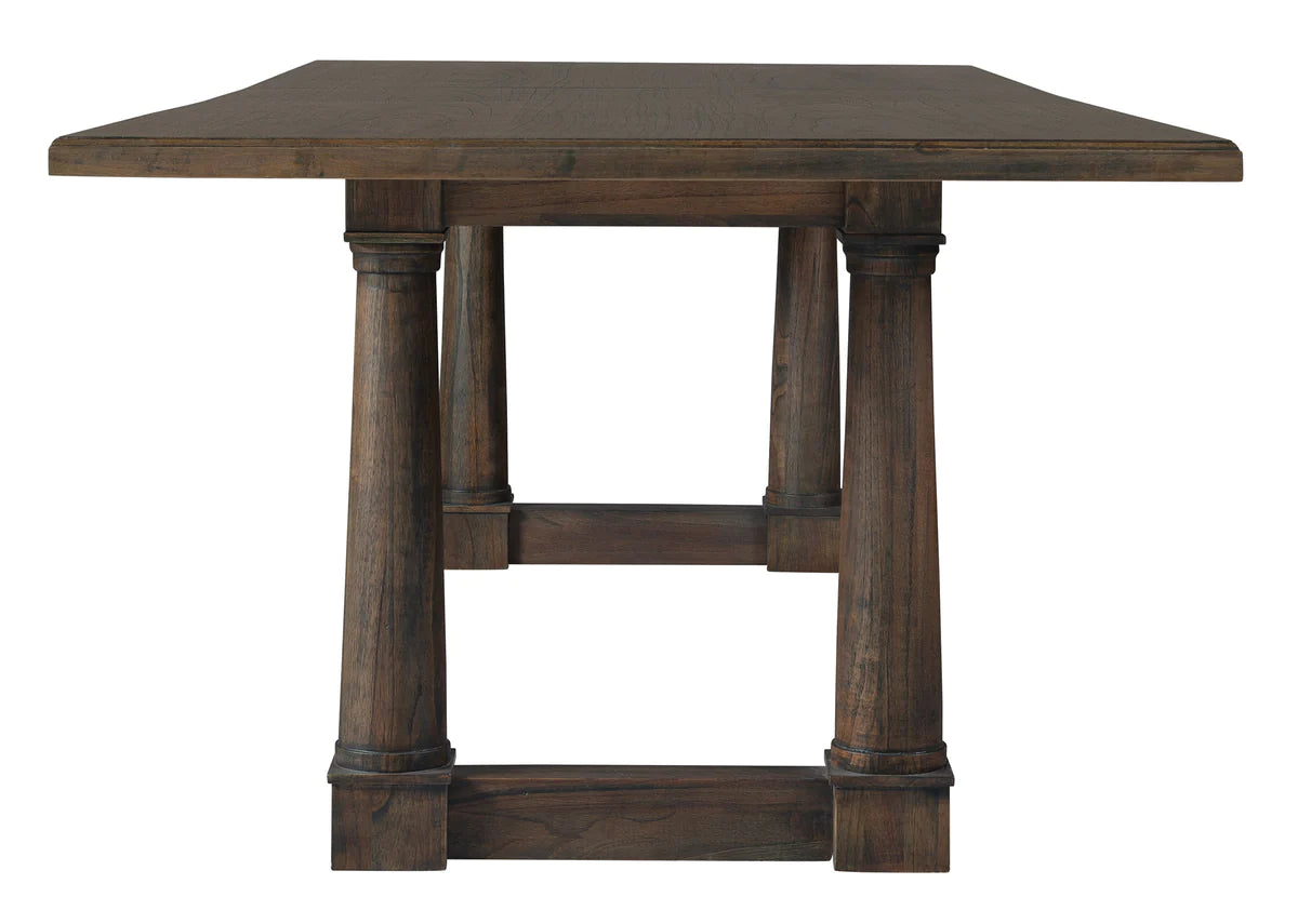 Hekman Linwood Rectangular Mindi Wood Extension Dining Table