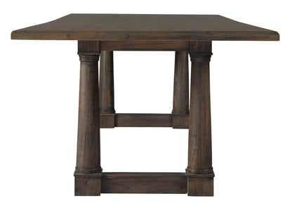 Hekman Linwood Rectangular Mindi Wood Extension Dining Table