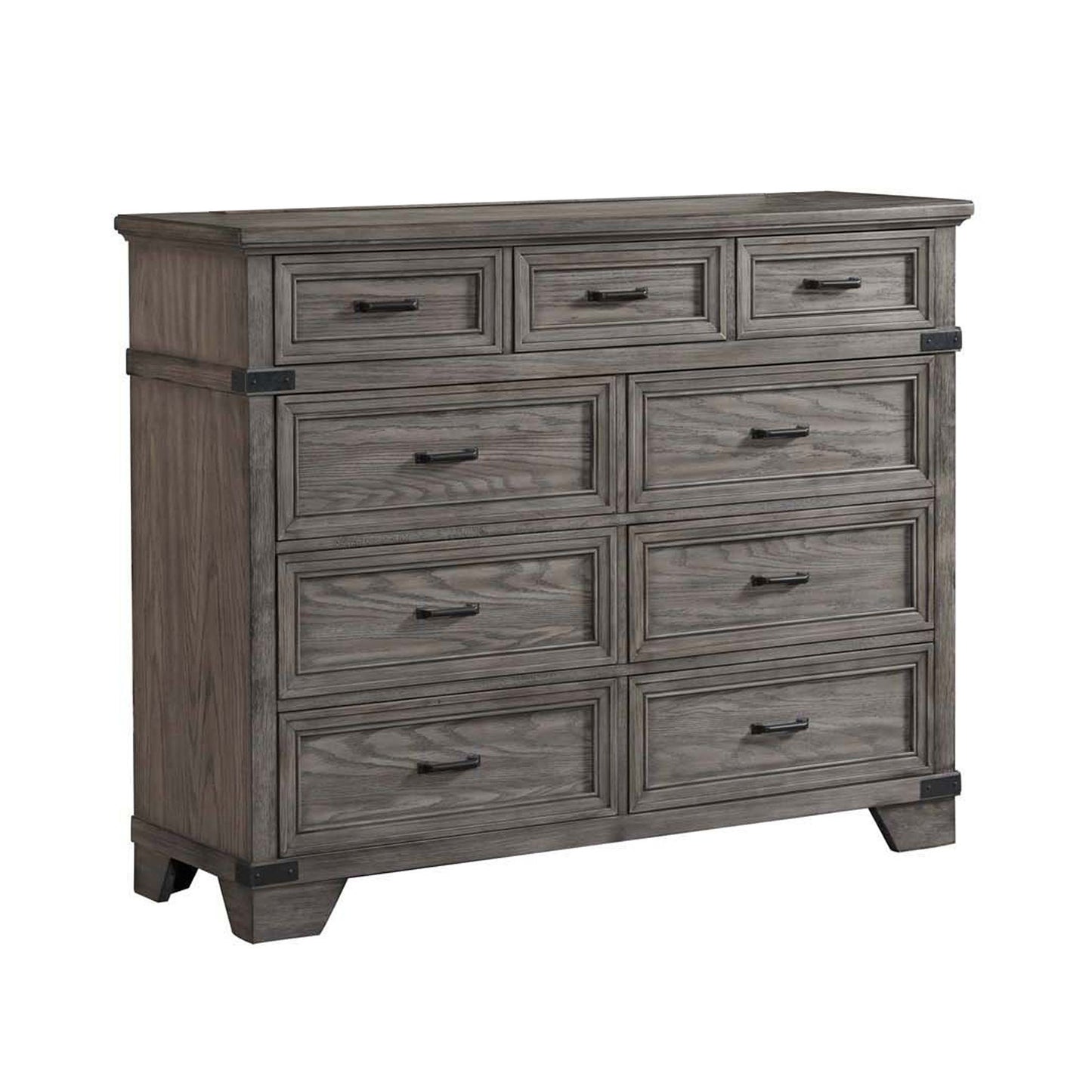 Forge - Tall Dresser - Brushed Steel