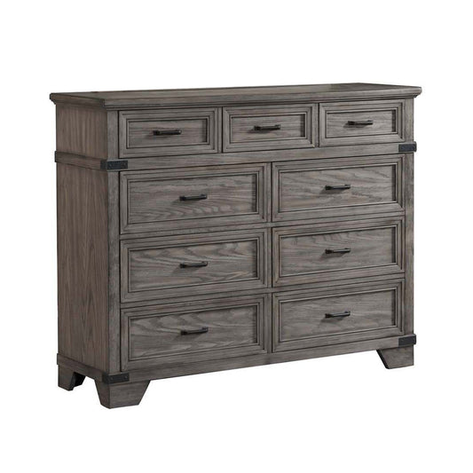 Forge - Tall Dresser - Brushed Steel