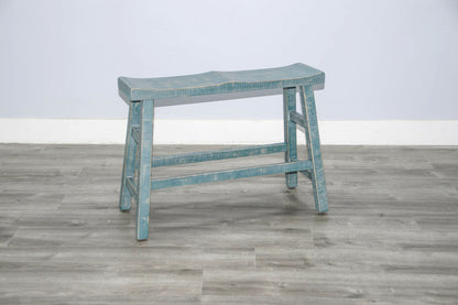Marina - Bench With Wood Seat
