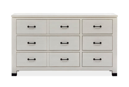 Harper Springs - Drawer Dresser - Silo White