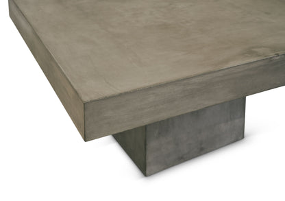 Clemente - Square Cocktail Table - Gray