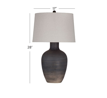 Volga - Table Lamp - Dark Gray