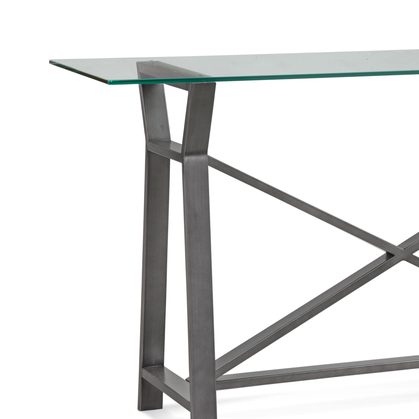 Ross - Console Table - Dark Gray