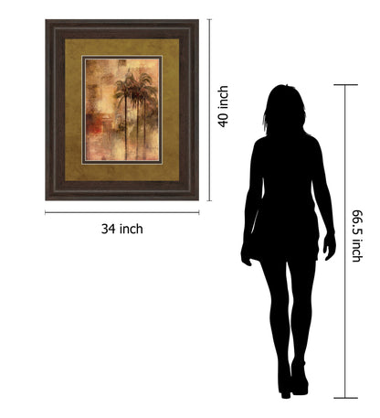 Tuscadero I By Douglas - Framed Print Wall Art - Light Brown