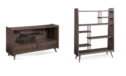 Wallace - Media Console - Brown