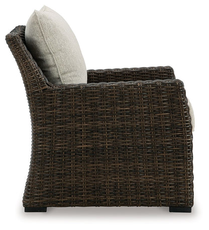 Brook Ranch - Brown - Lounge Chair With Cushion