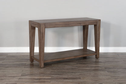 Doe Valley - Mahogany Wood Coffee Table With Casters