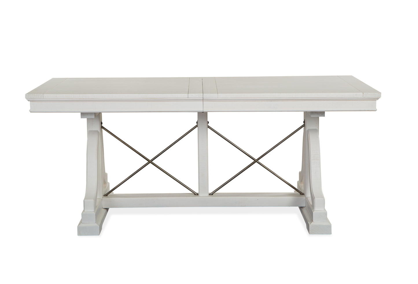 Heron Cove - Trestle Dining Table - Chalk White