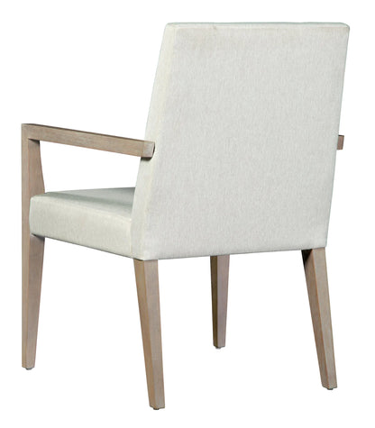 Hekman Scottsdale Mindi Wood Upholstered Dining Armchair