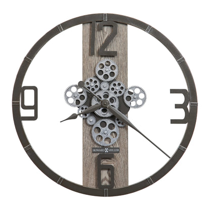 Howard Miller Mikkel Oversized Moving Gear Wall Clock