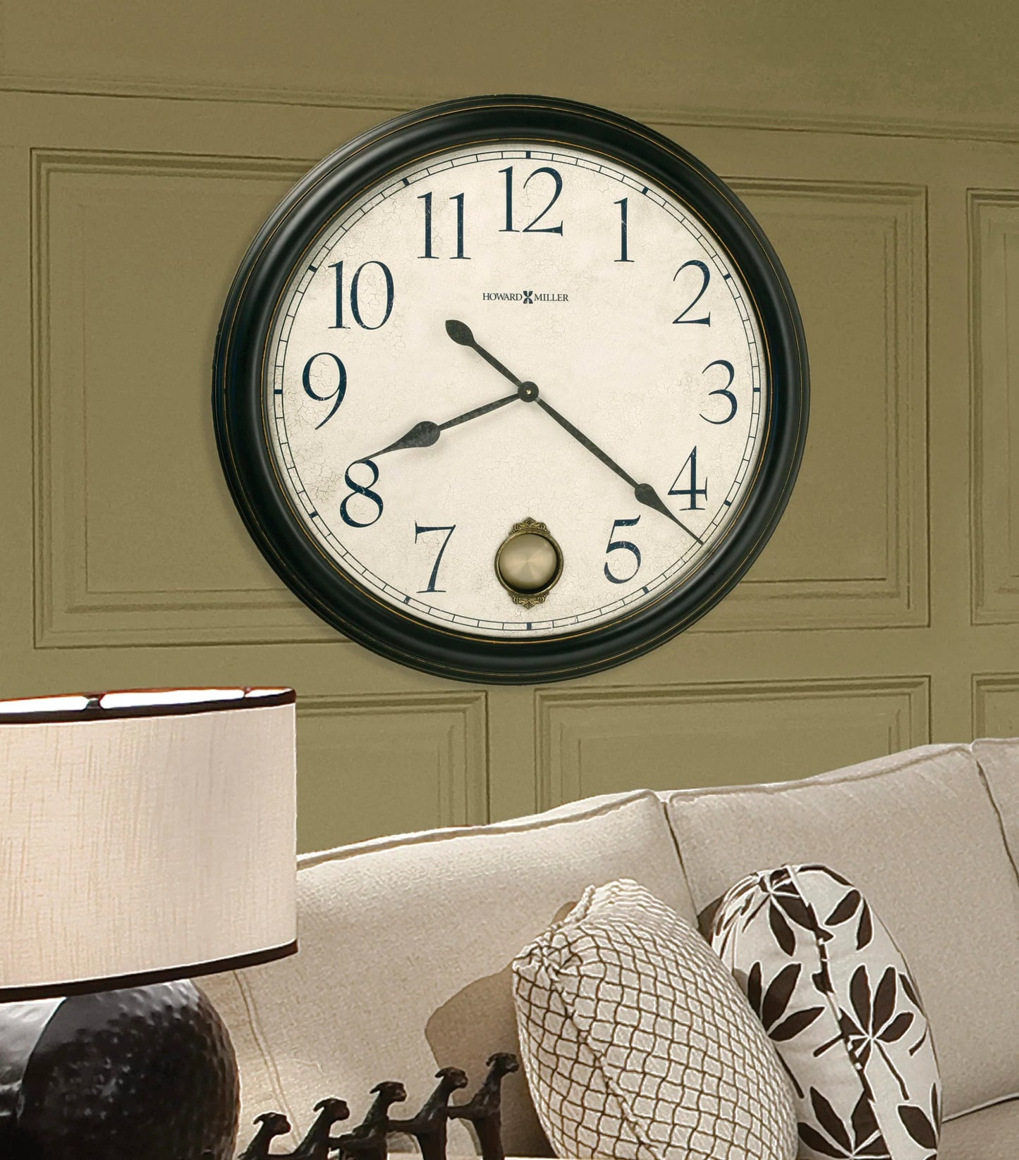 Howard Miller Glenwood Falls Oversized Wall Clock