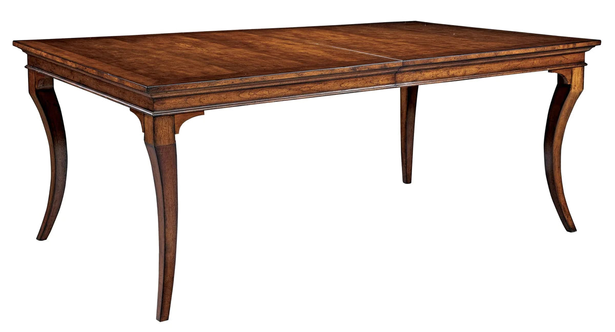 Hekman Rustic American Cherry Rectangular Extension Dining Table